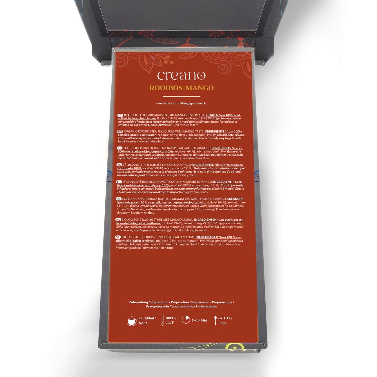 3ª dose de chá de ervas BIO Grobschnitt “Mistura de Ervas“ Creano