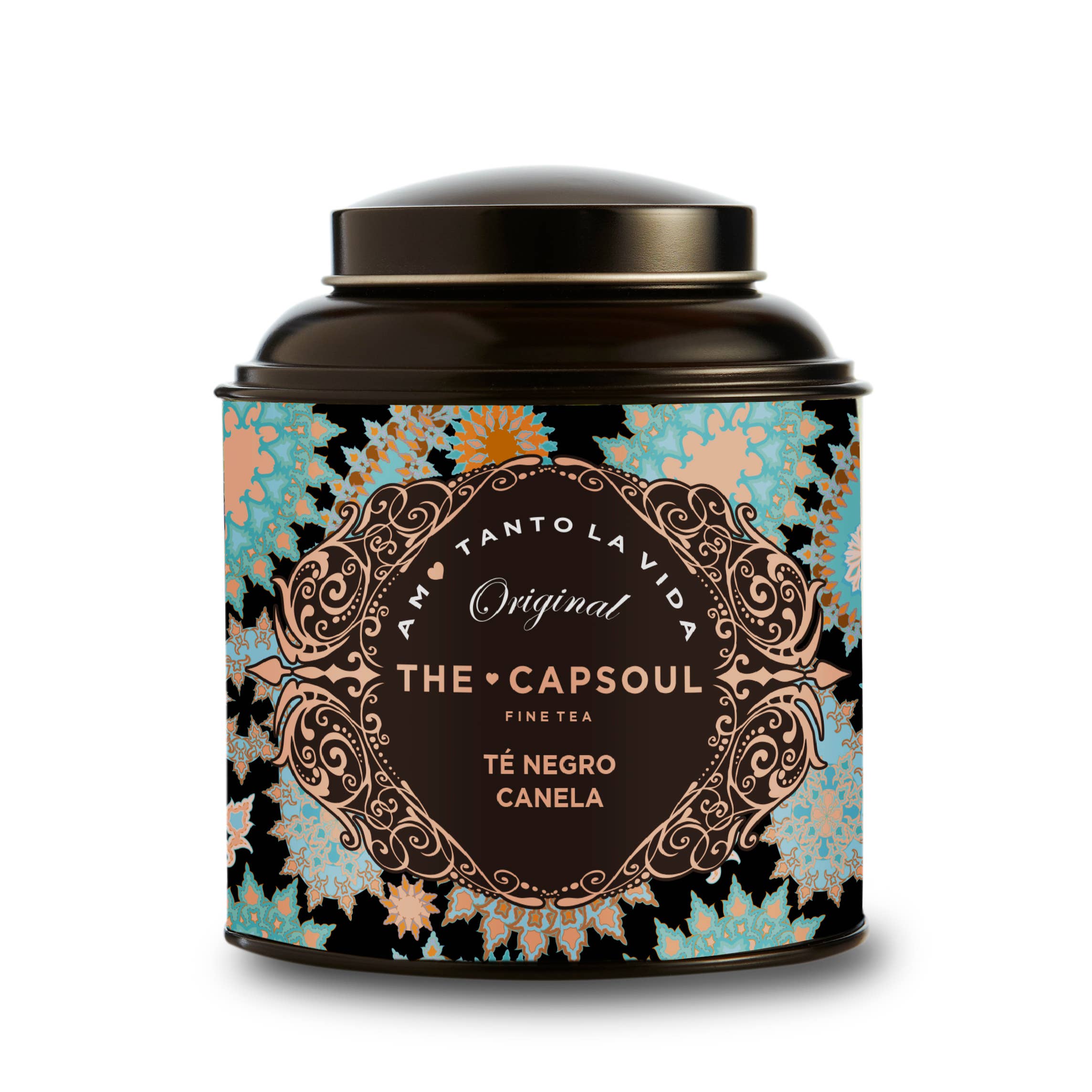 Chá Preto com Canela - Lata com Chá Solto 100 g - The Capsoul