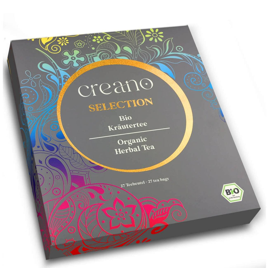 Té de hierbas orgánico — caja de regalo con 27 bolsitas