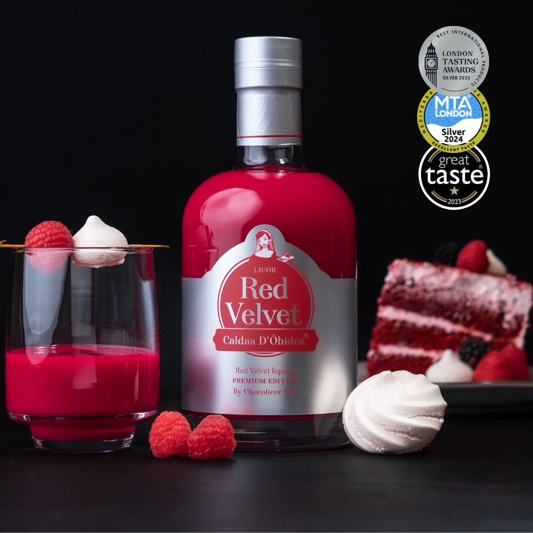 Licor Red Velvet - Caldas D'Óbidos (Sem caixa oferta): 200ml