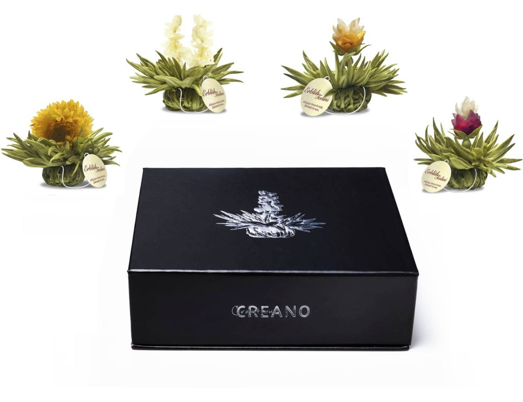 Caja magnética con 6 bolas de té blanco Teelini