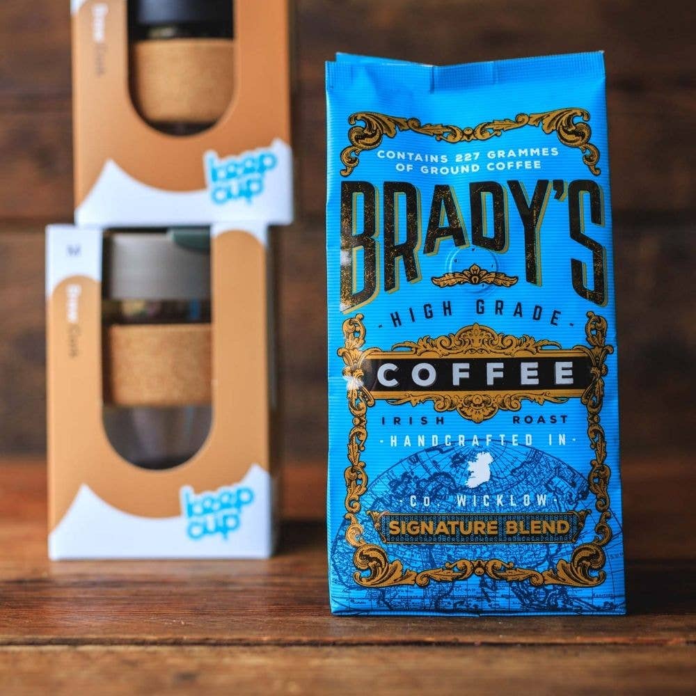 Pacote de Café Moído Signature Blend da Brady’s
