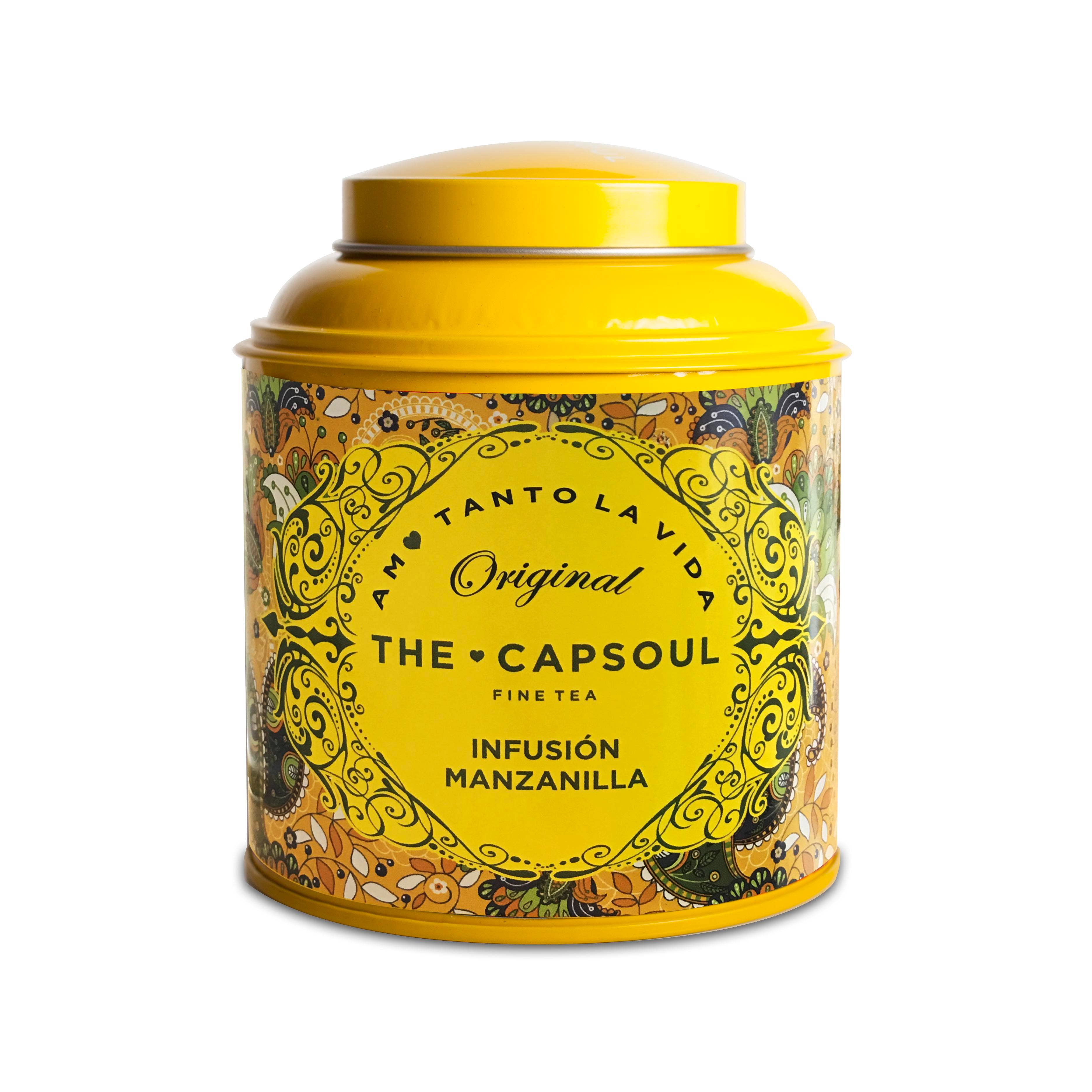 Infusão de Camomila - Lata de Chá a Granel 45 g