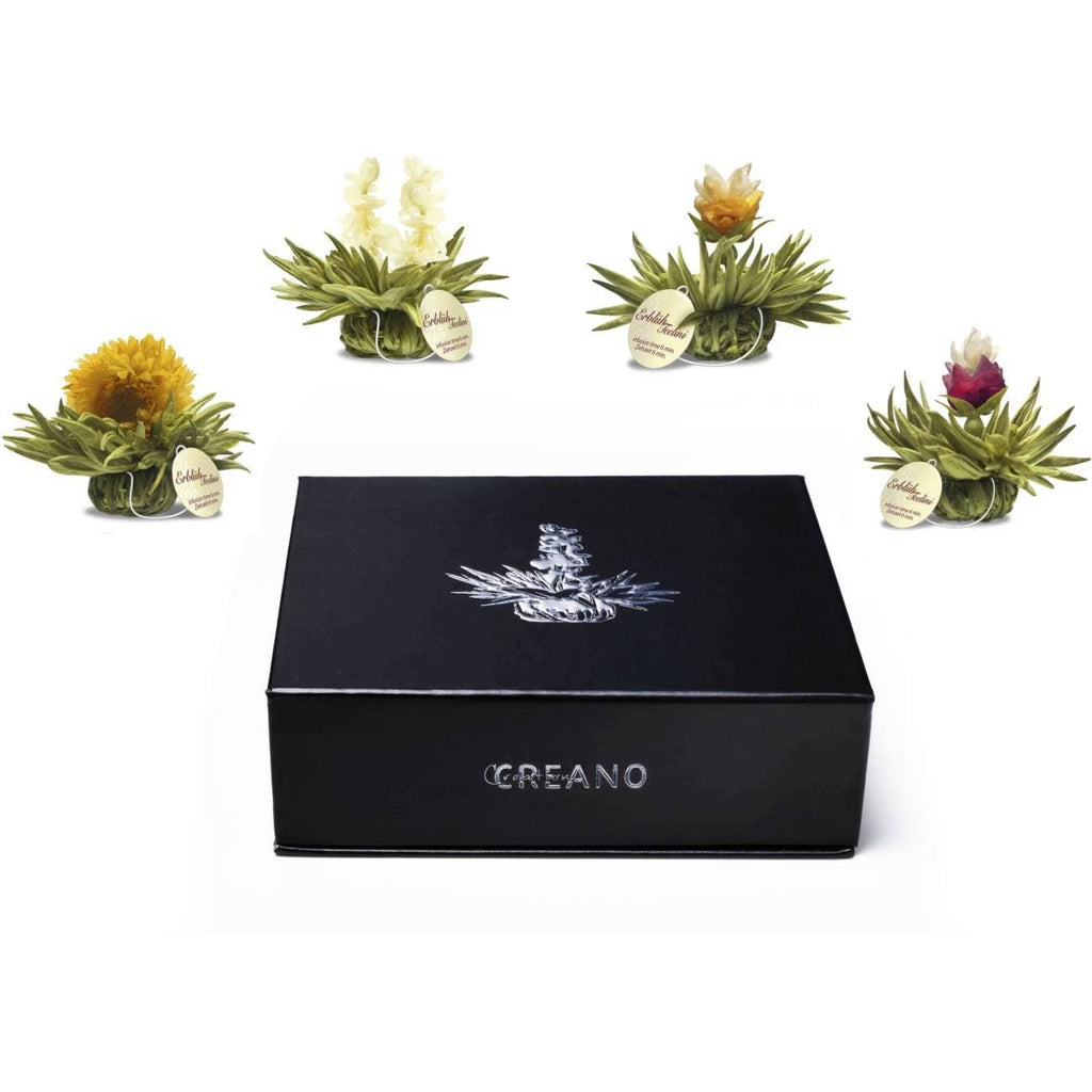Caja magnética con 6 bolas de té blanco Teelini