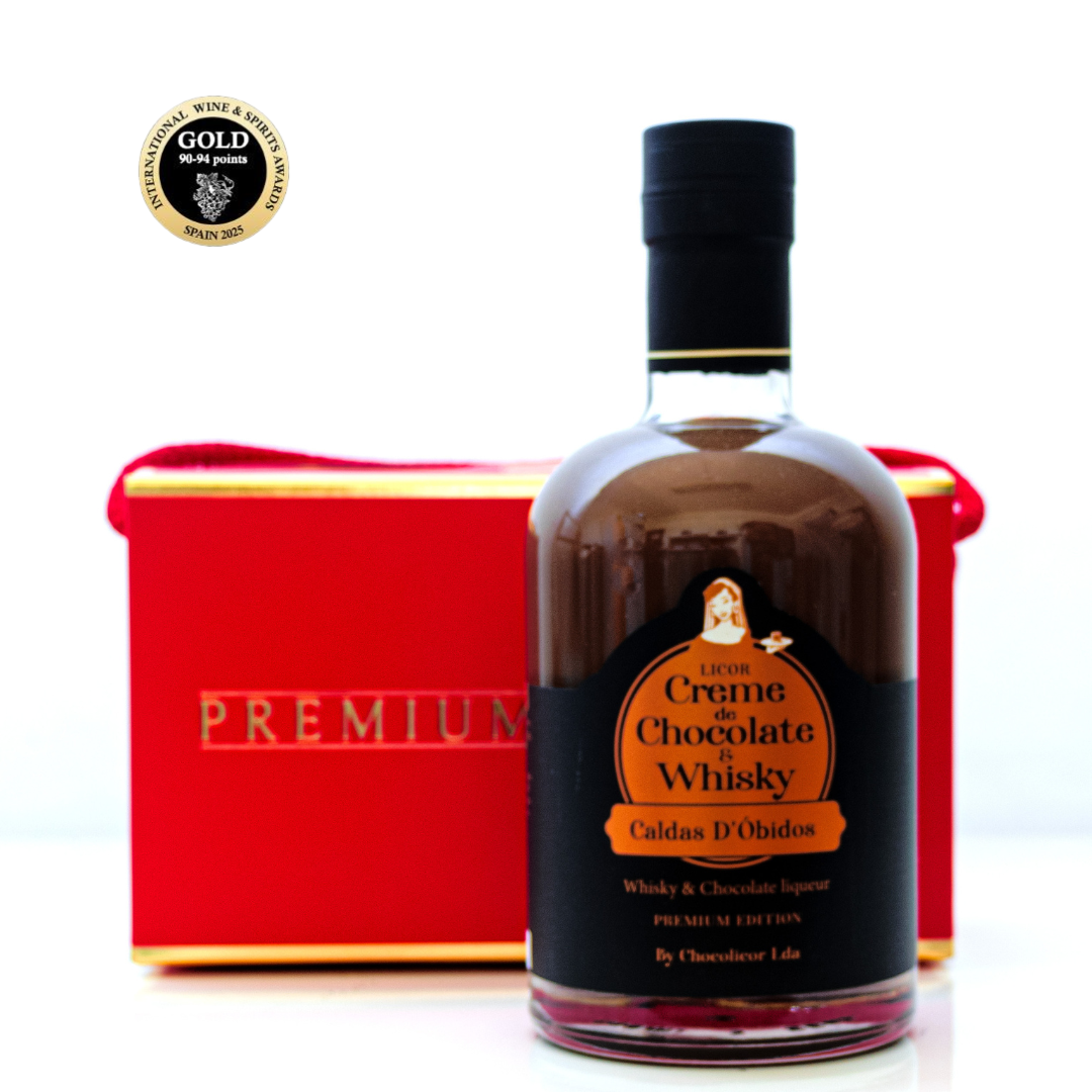 Licor de Chocolate & Whisky Premium (Sem caixa oferta): 200ml