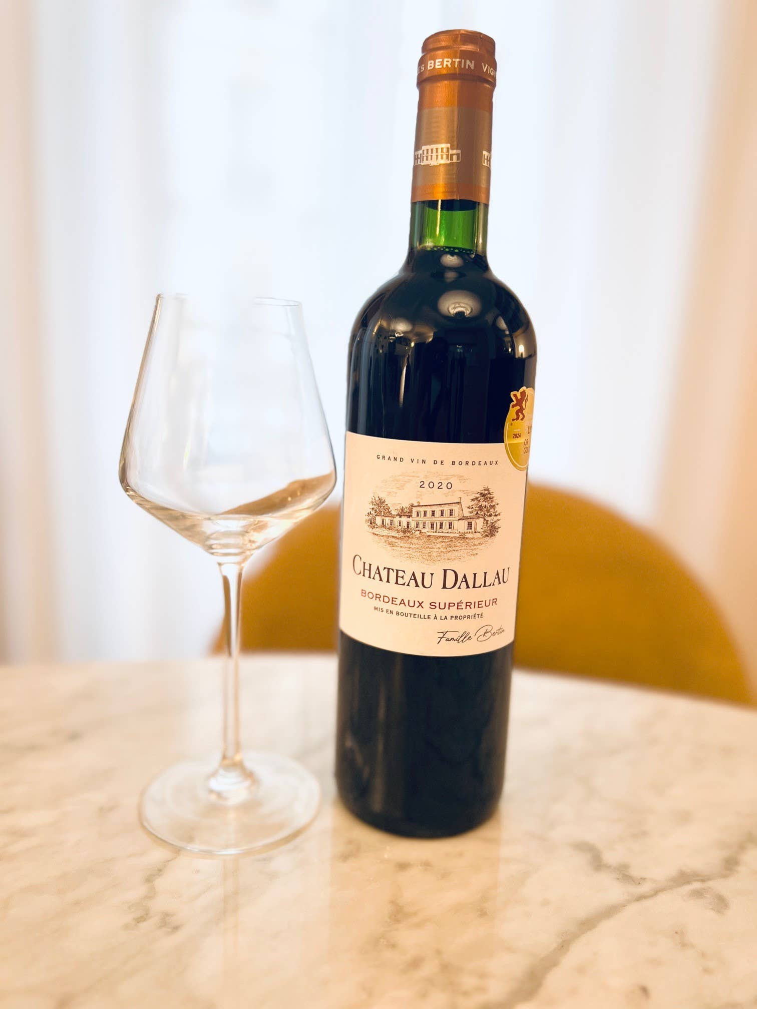 Vinho tinto Château Dallau
