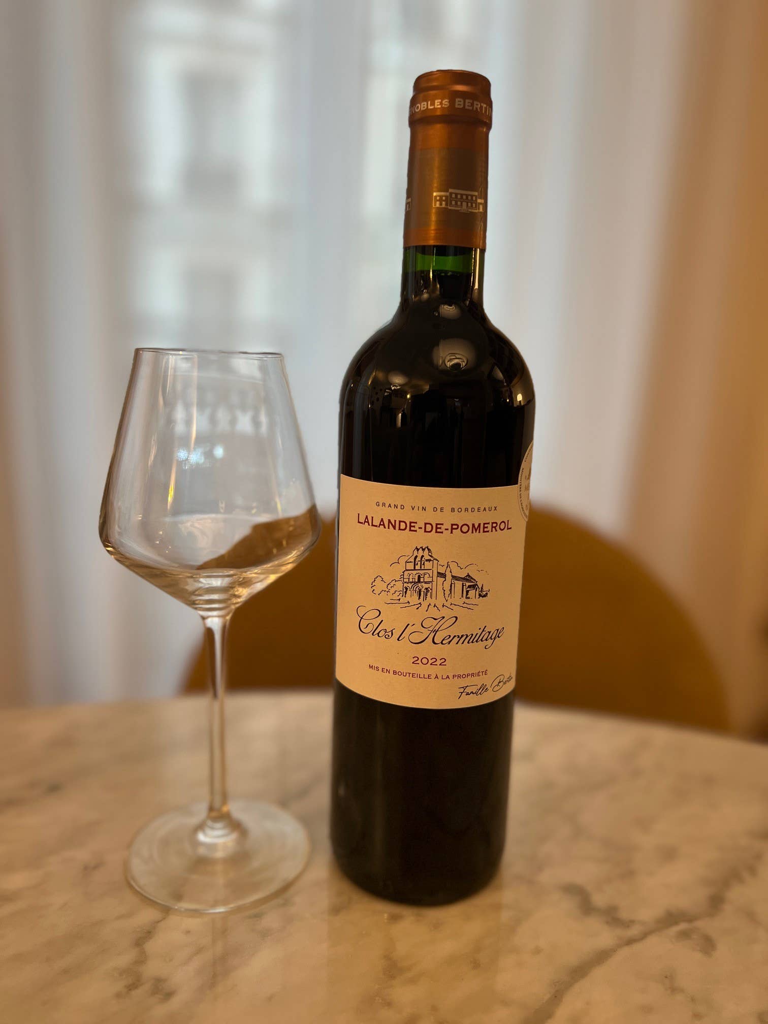 Clos l'Hermitage - Vinho tinto Lalande-de-Pomerol