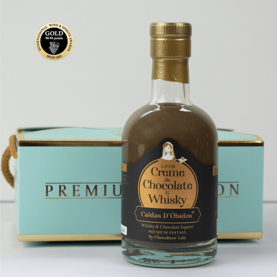 Licor de Chocolate & Whisky Premium (Sem caixa oferta): 200ml