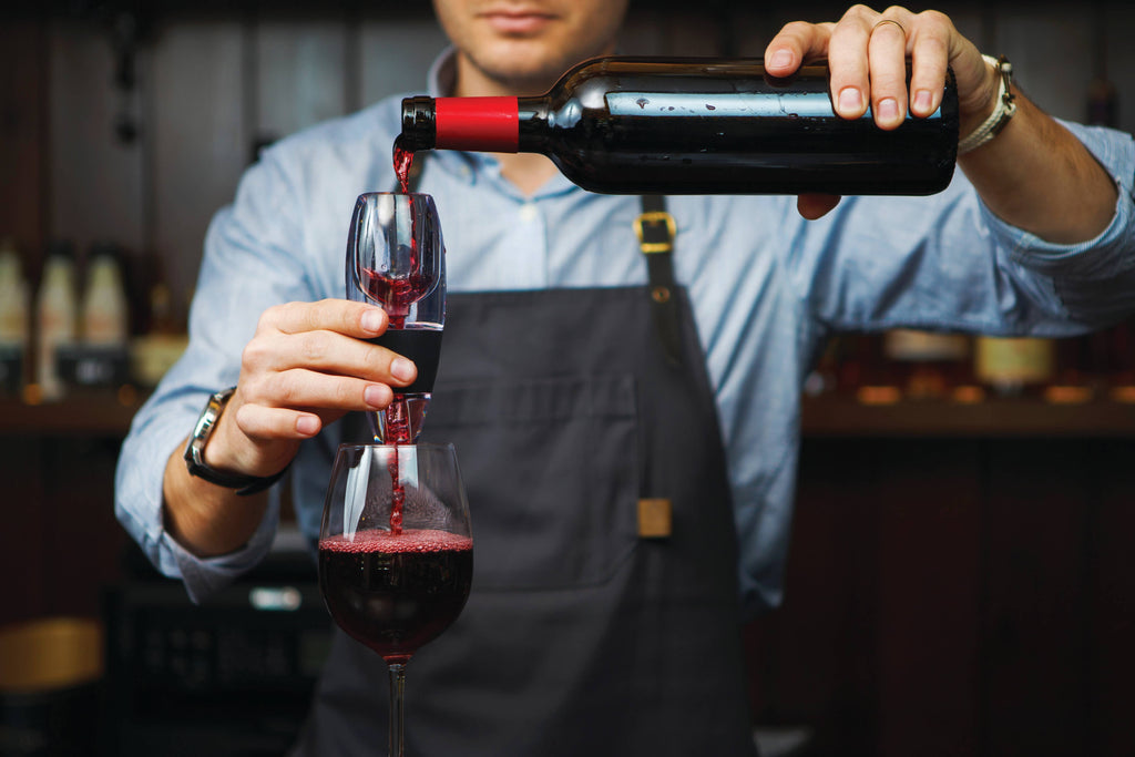 Laguiole Aerador de vinho e seus acessórios