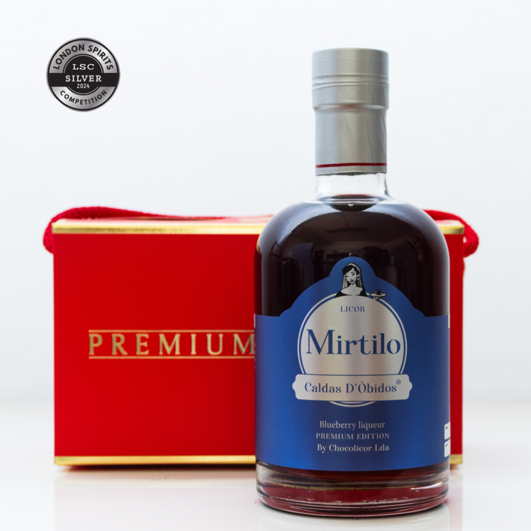 Licor de Mirtilo - Caldas D'Óbidos (Sem caixa oferta): 500ml