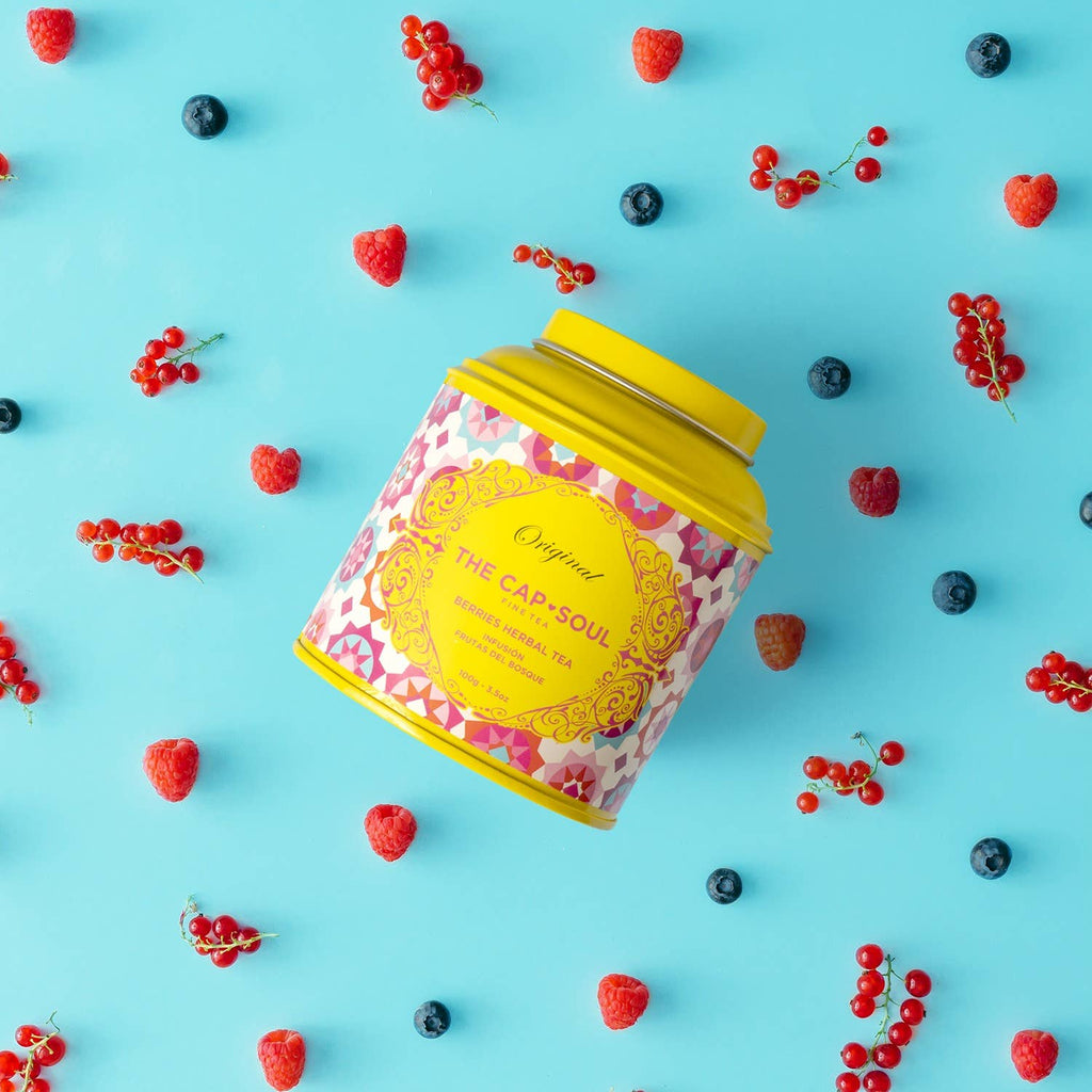 Infusión Frutas del Bosque - Hierbas Sueltas en Lata 100g