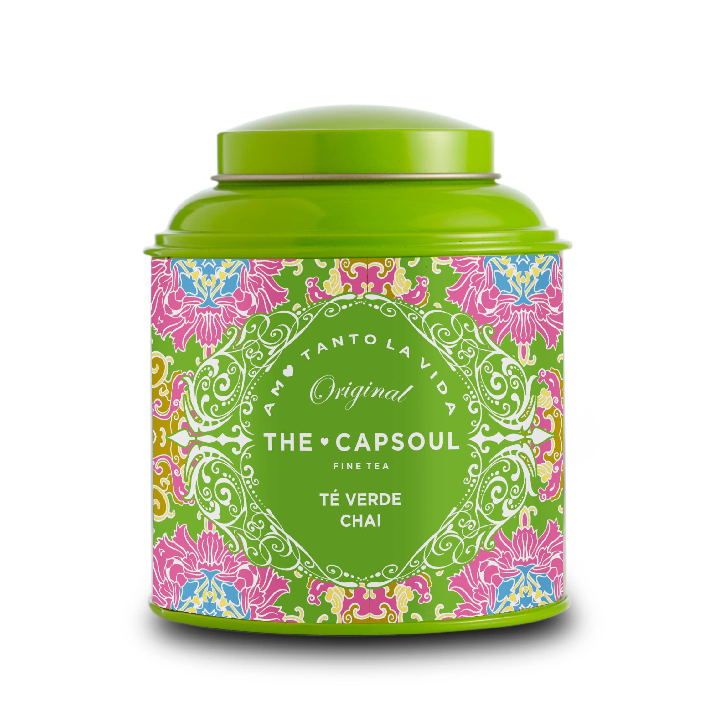 Chá Verde Chai - Folhas Soltas em Lata 100 g - The Capsoul