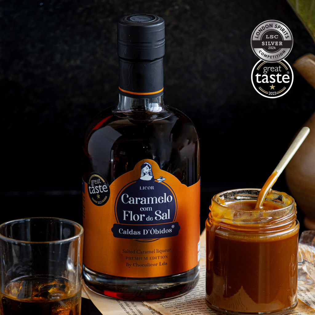Licor Caramelo Salgado - Caldas D'Óbidos (Sem caixa oferta): 500ml