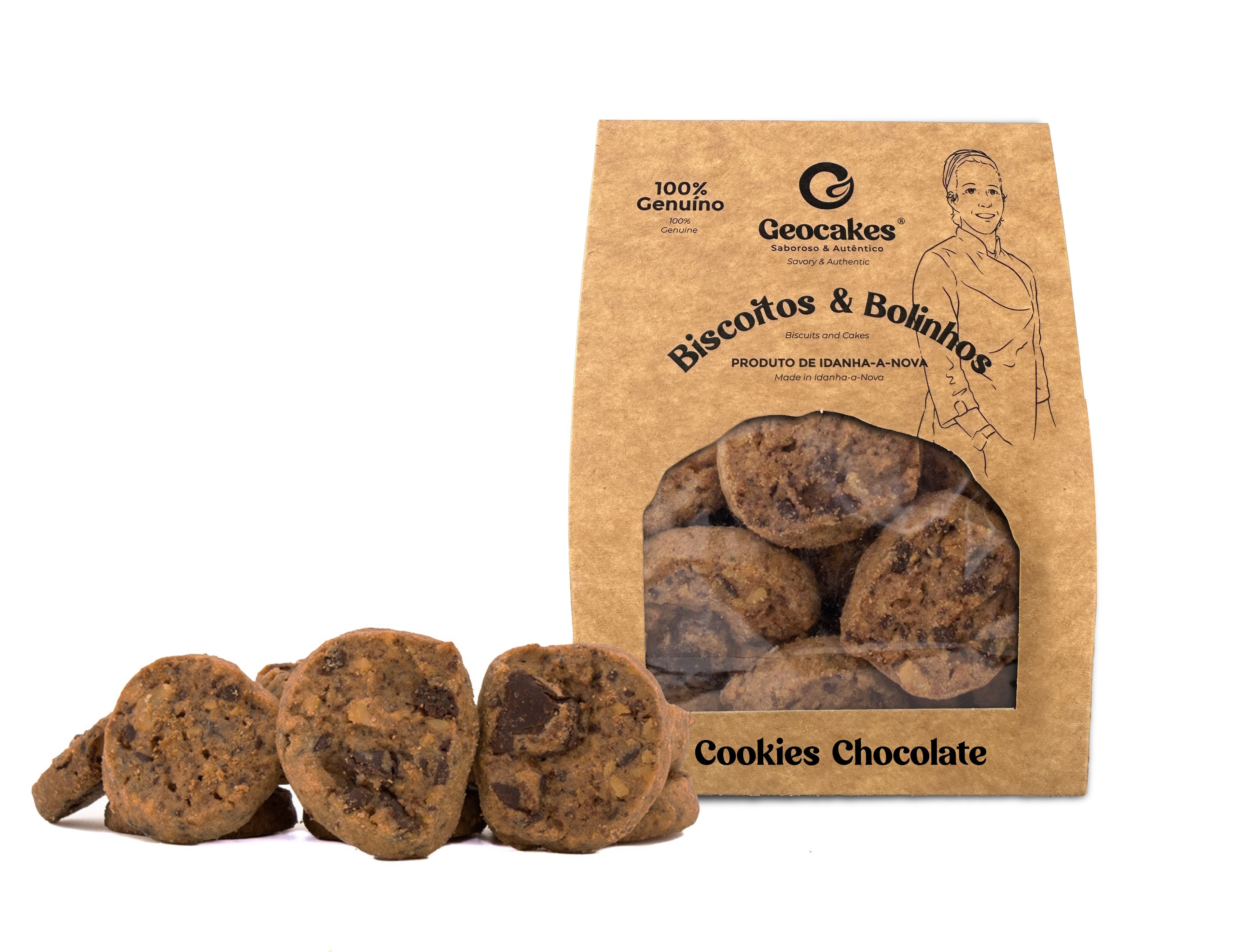 Cookies de Nozes e Chocolate