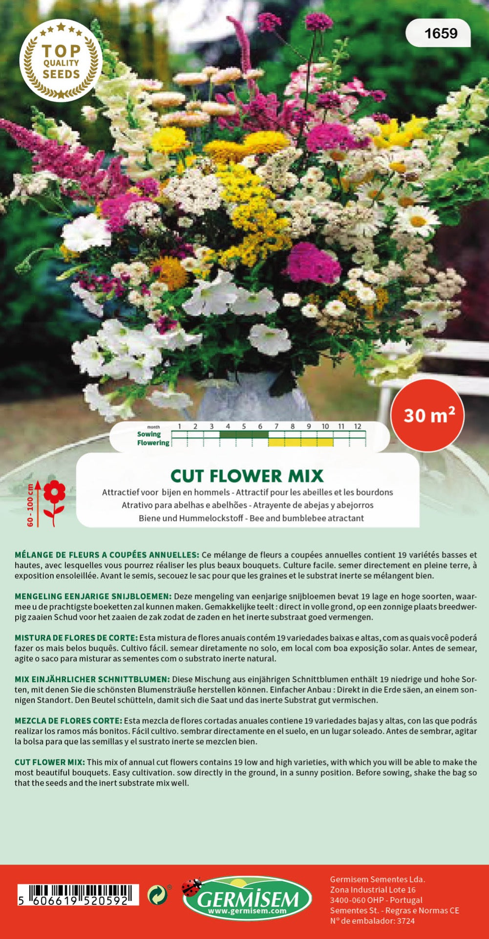 Flores cortadas mixtas/prado de flores