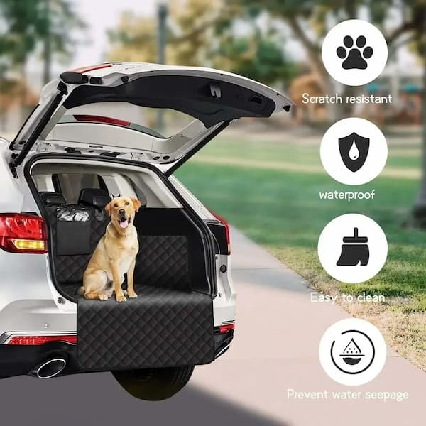 Protector Impermeable para Asiento Trasero de Perro | Base Antideslizante