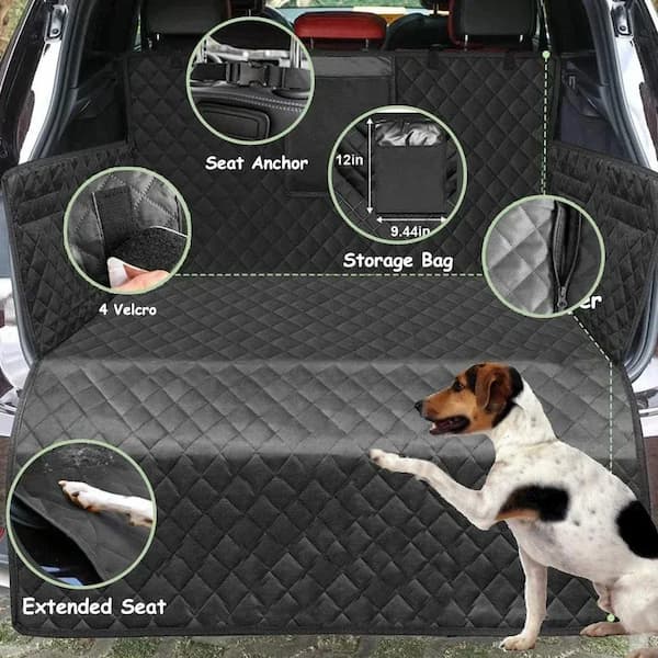 Protector Impermeable para Asiento Trasero de Perro | Base Antideslizante