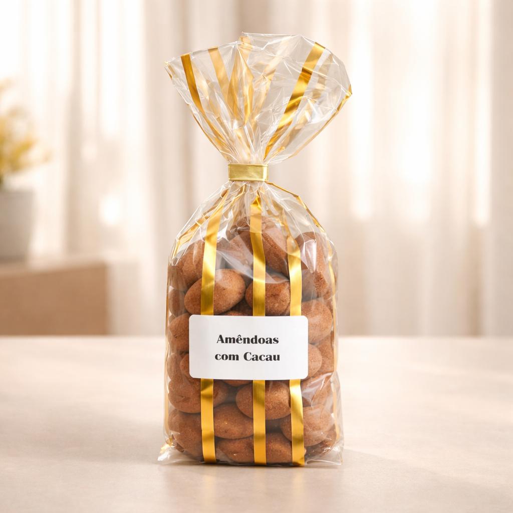 Amêndoas com Cacau 200gr