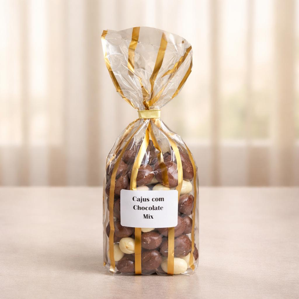 Cajus em Chocolate Mix 200gr