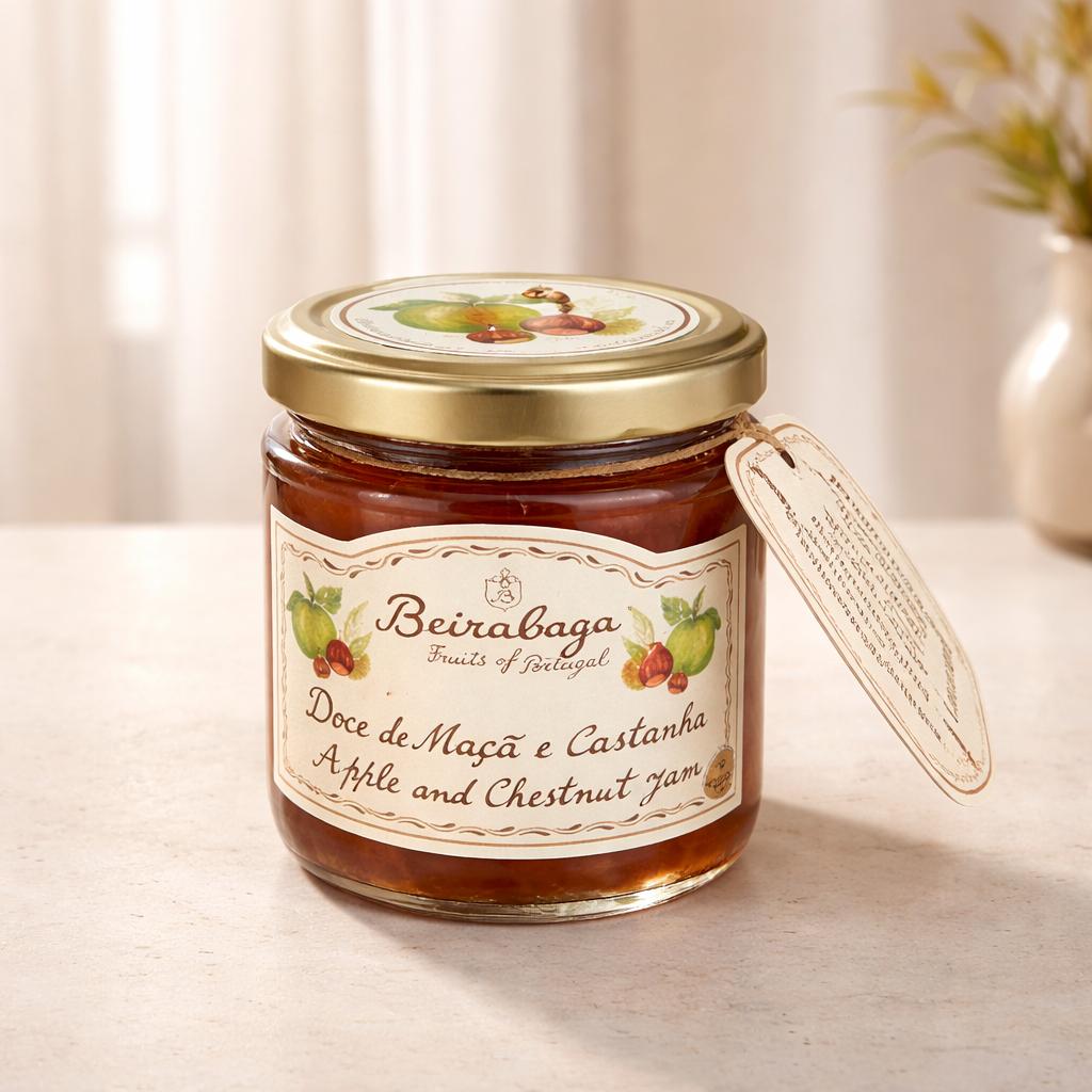 Compota de Maçã e Castanha 270gr