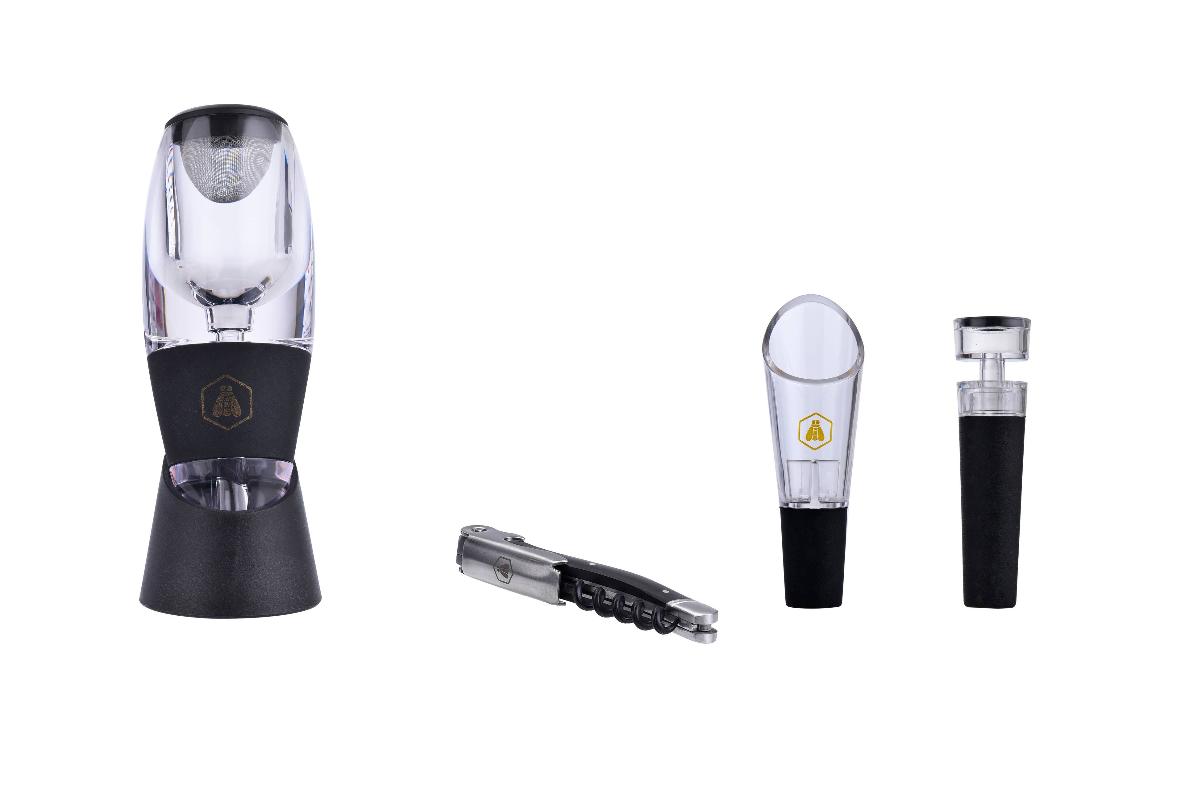 Laguiole Aerador de vinho e seus acessórios