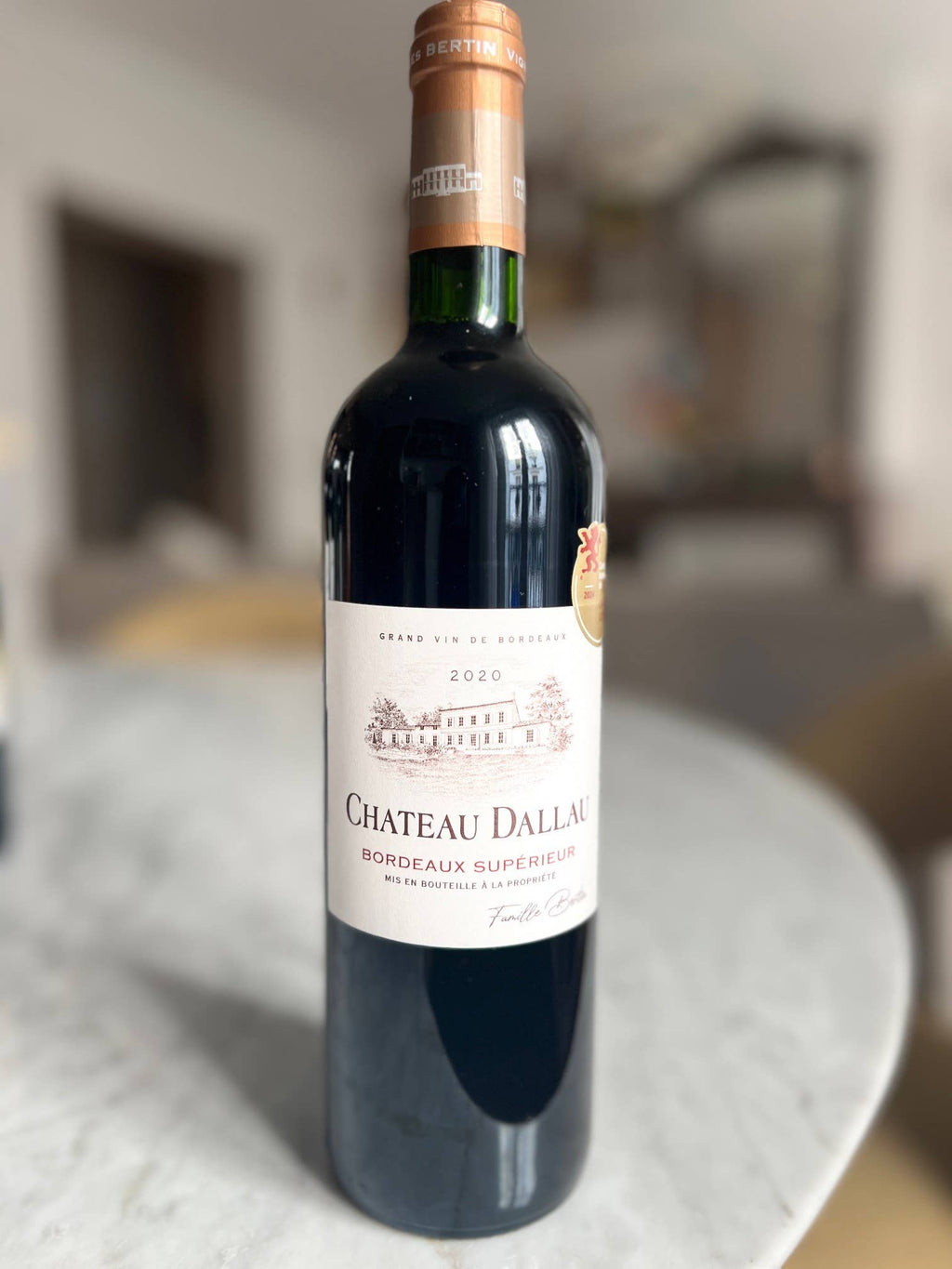 Vinho tinto Château Dallau