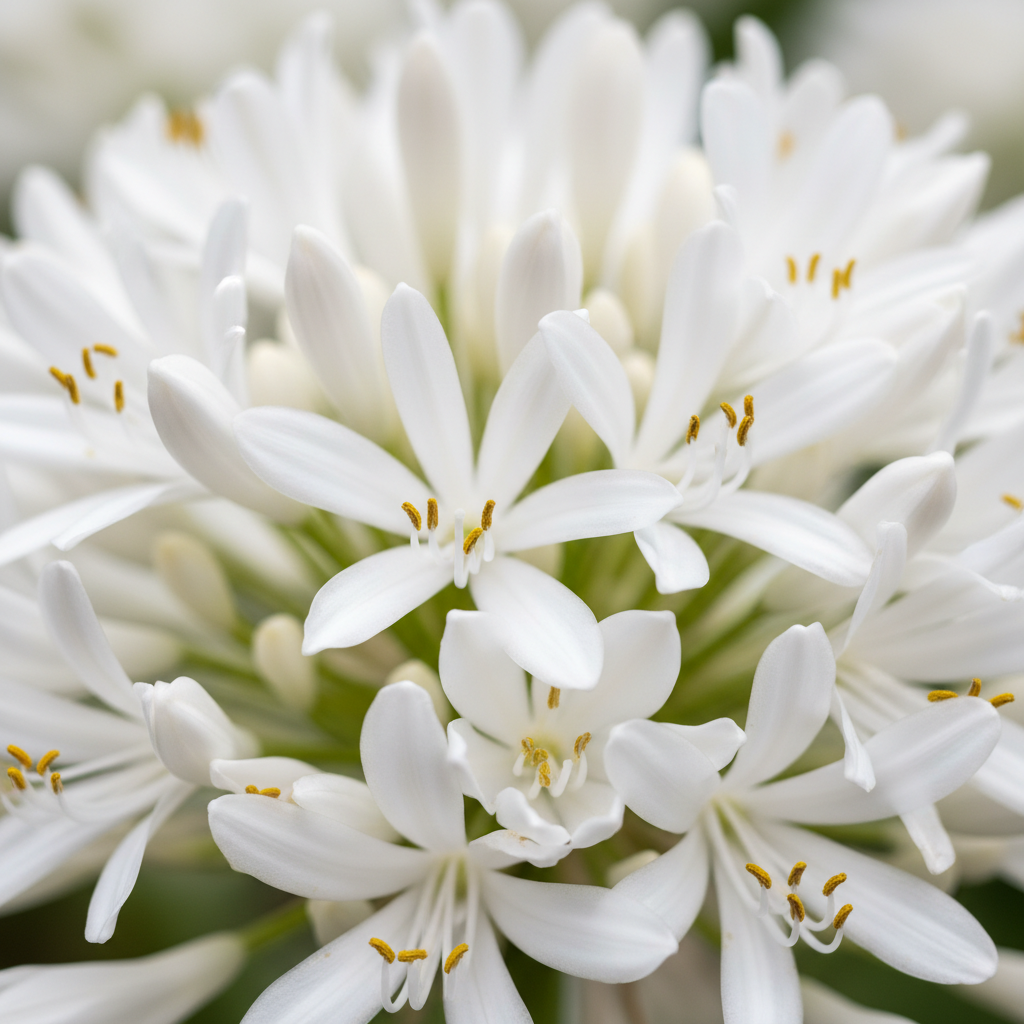 Agapanthus Branco — Flores