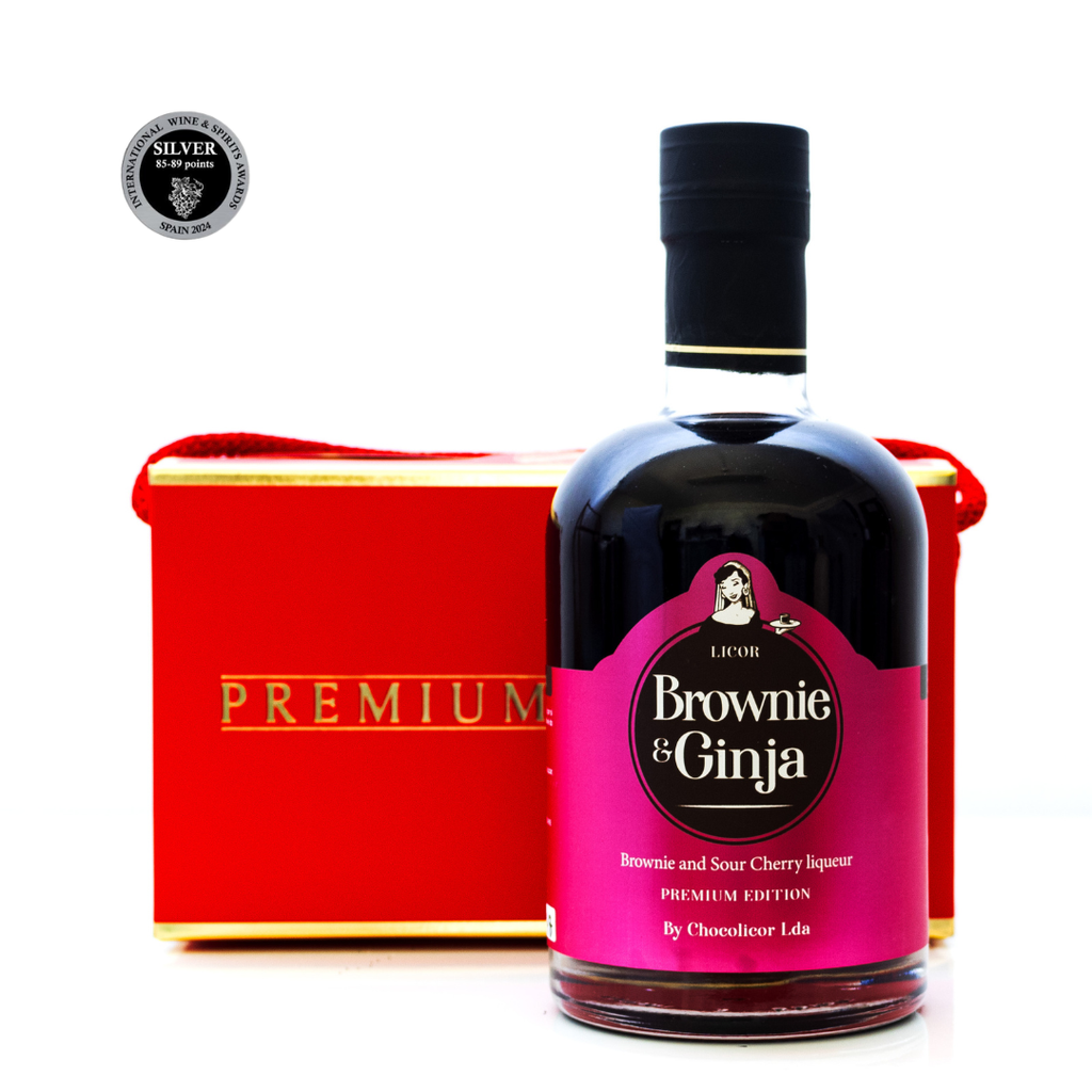 Licor Brownie com Ginja - Caldas D'Óbidos (Sem caixa oferta): 200ml