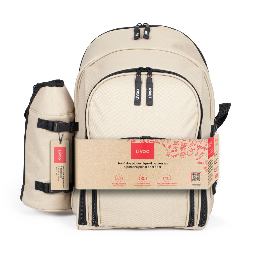 Mochila de Piquenique SE970C para 4 Pessoas | Livoo