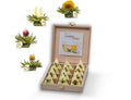 Caja de regalo de madera con té blanco Teelini