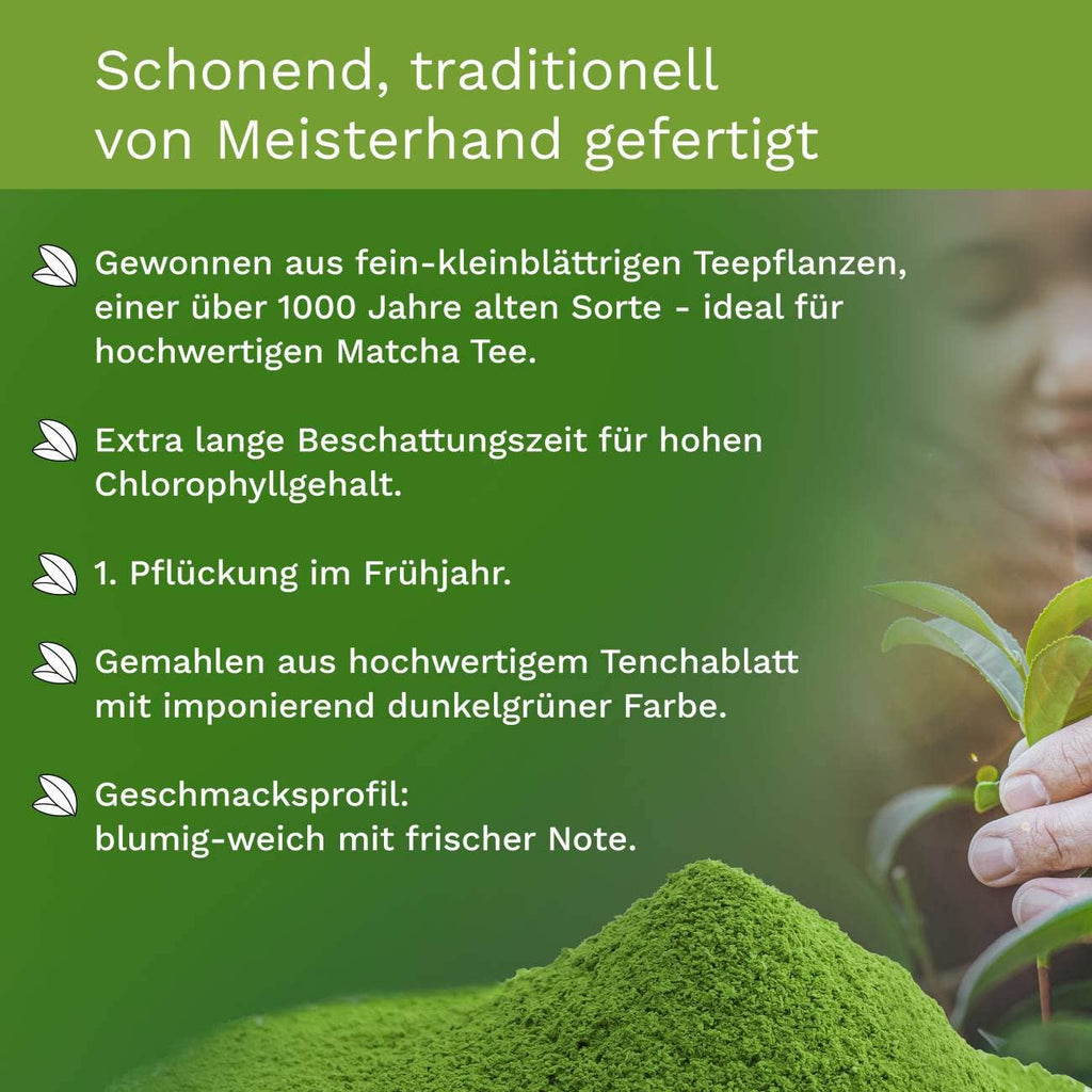 Chá Matcha Orgânico Creano 100g – Qualidade Premium