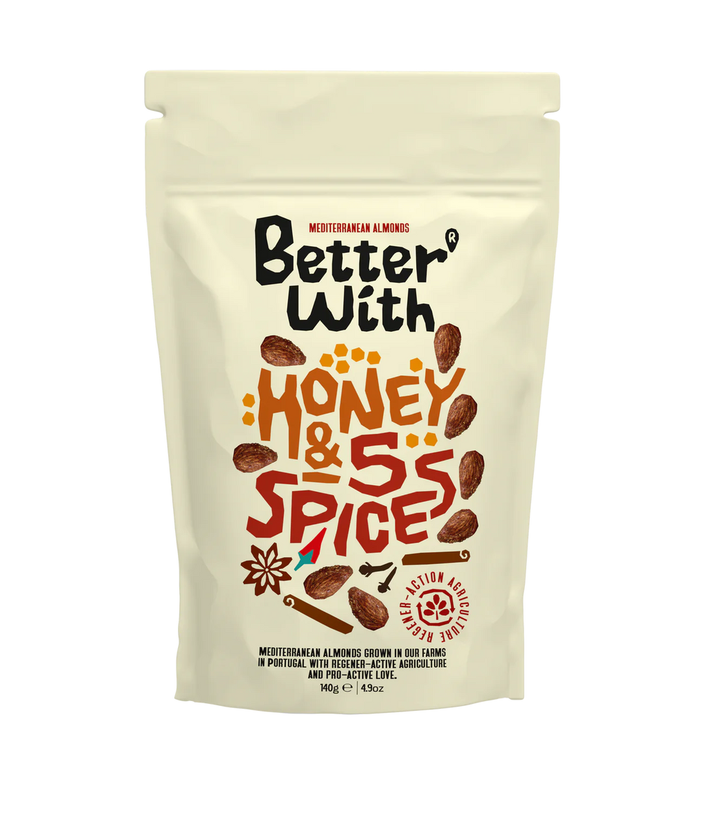 Amêndoas de Idanha com Mel e 5 Especiarias - 140g