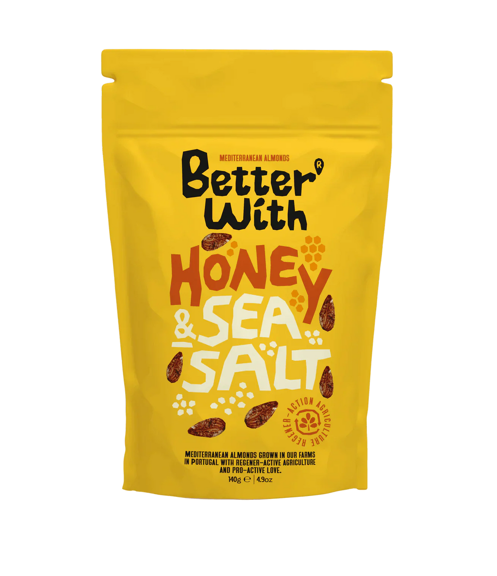Amêndoas de Idanha com Mel e Sal Marinho - 140g