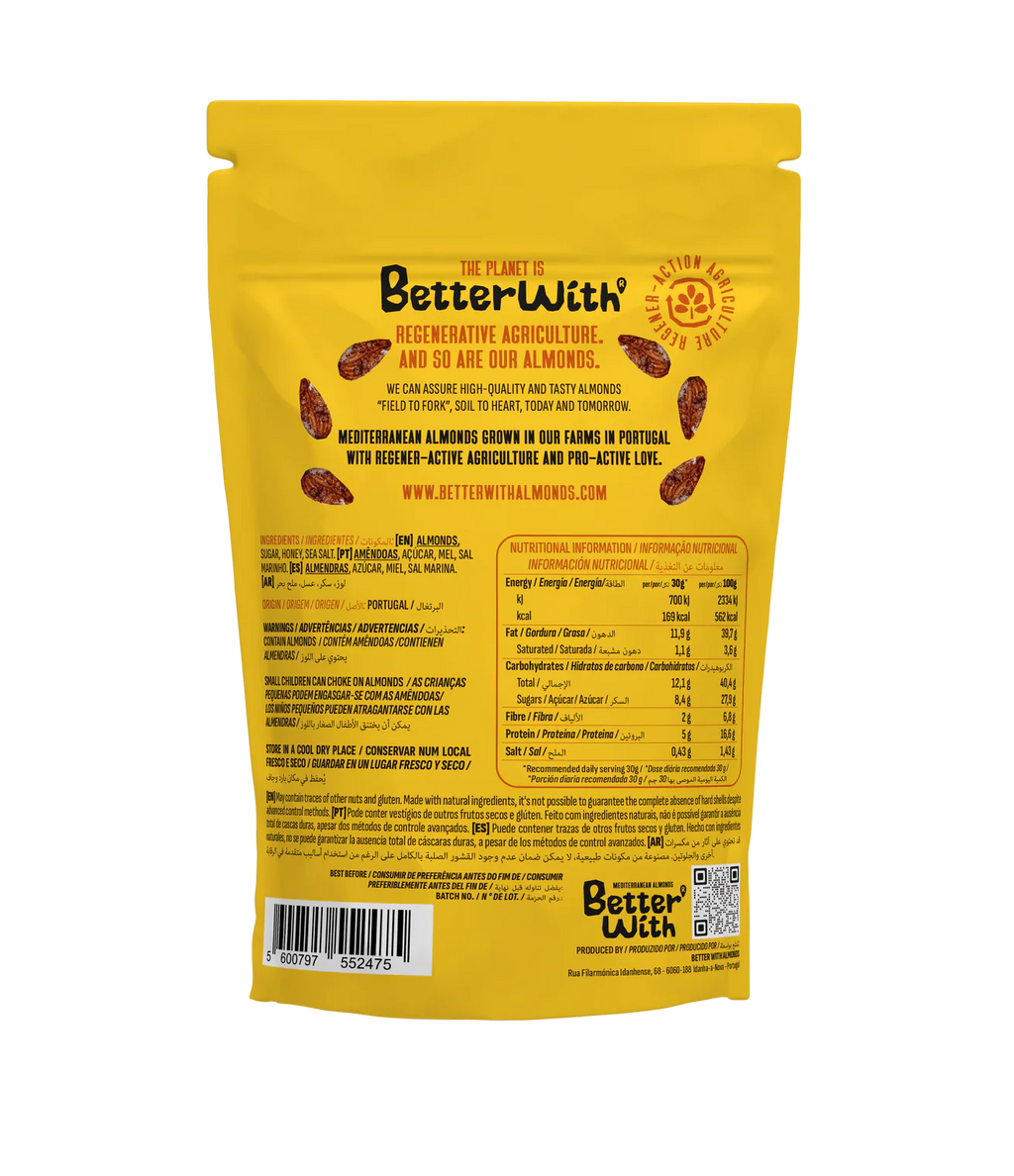 Amêndoas de Idanha com Mel e Sal Marinho - 140g